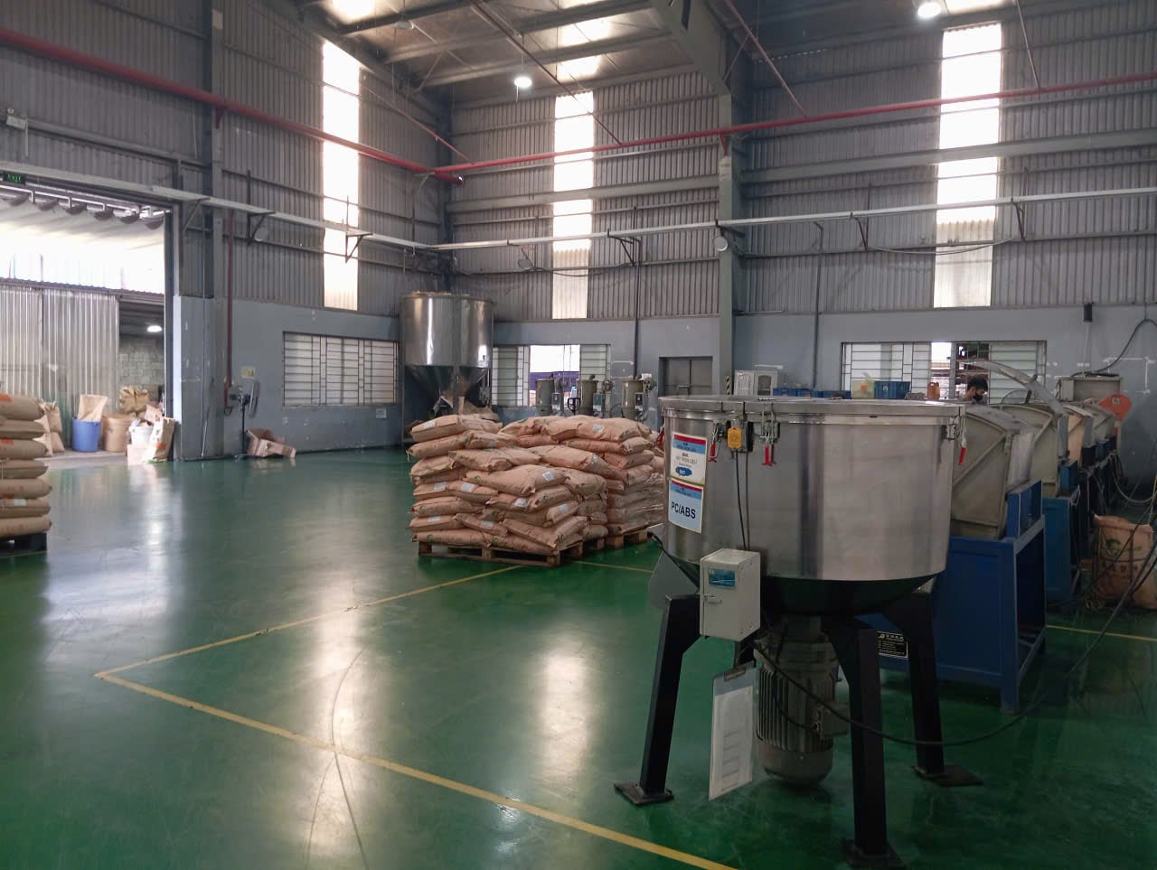 Dry material